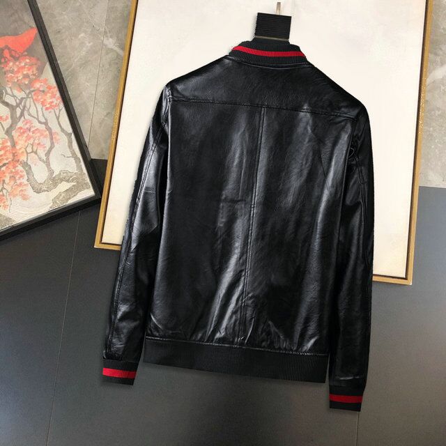 GUCCI LEATHER JACKET - GCJ013