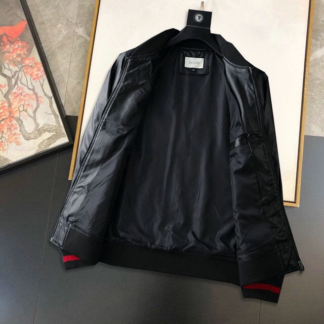 GUCCI LEATHER JACKET - GCJ013