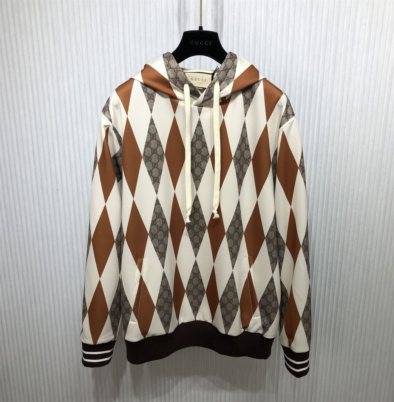 GUCCI LIGHT NEOPRENE JACKET HARNESS BROWN - GCK024