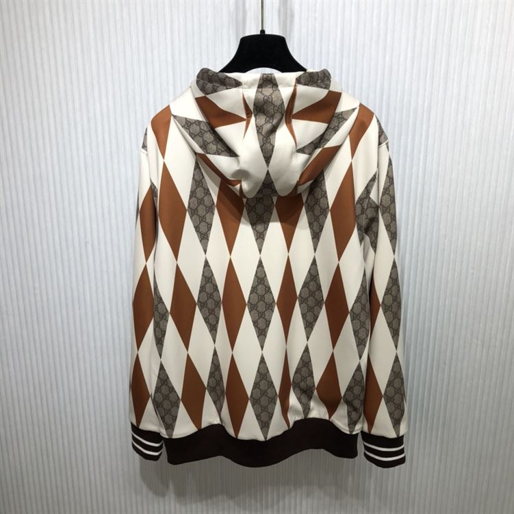 GUCCI LIGHT NEOPRENE JACKET HARNESS BROWN - GCK024