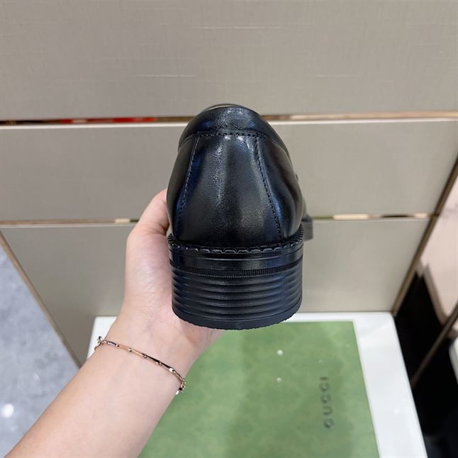 GUCCI LOAFER INTERLOCKING G BLACK - GL047
