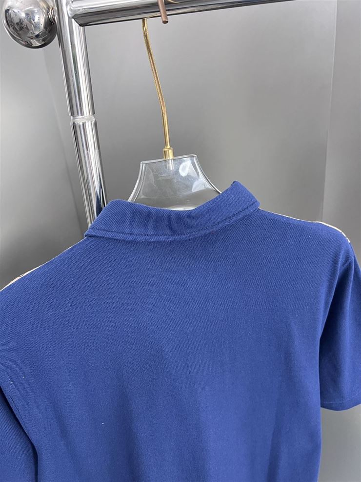 GUCCI MAXI GG SILK COTTON POLO - GGS044