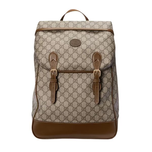 GUCCI MEDIUM BACKPACK WITH INTERLOCKING G - BG025