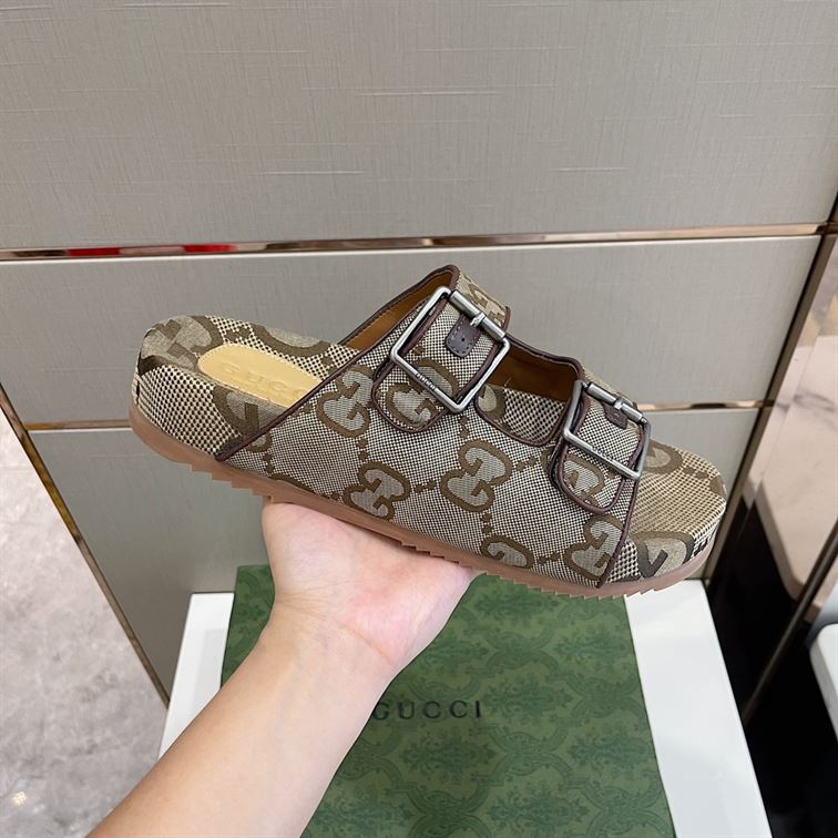 GUCCI MEN'S SLIDE SANDAL WITH STRAPS - GSL028