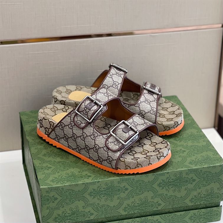 GUCCI MEN'S SLIDE SANDAL WITH STRAPS - GSL030