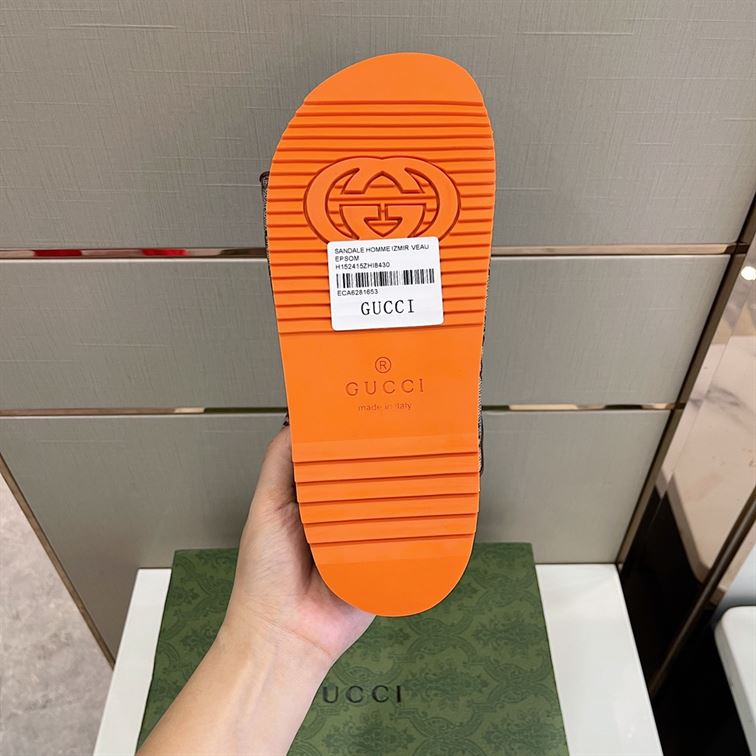 GUCCI MEN'S SLIDE SANDAL WITH STRAPS - GSL030