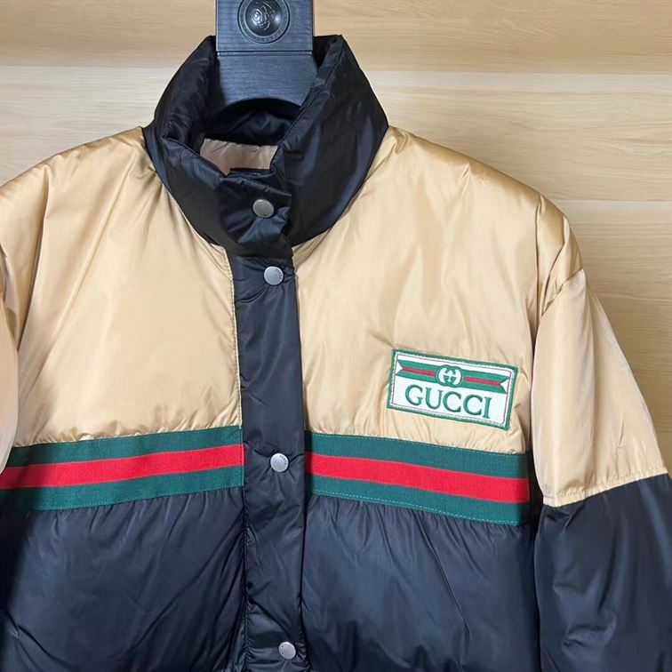 GUCCI NYLON SATIN PADDED JACKET - GCJ046
