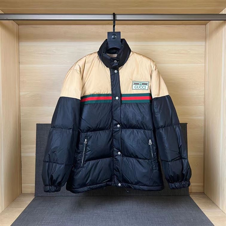 GUCCI NYLON SATIN PADDED JACKET - GCJ046