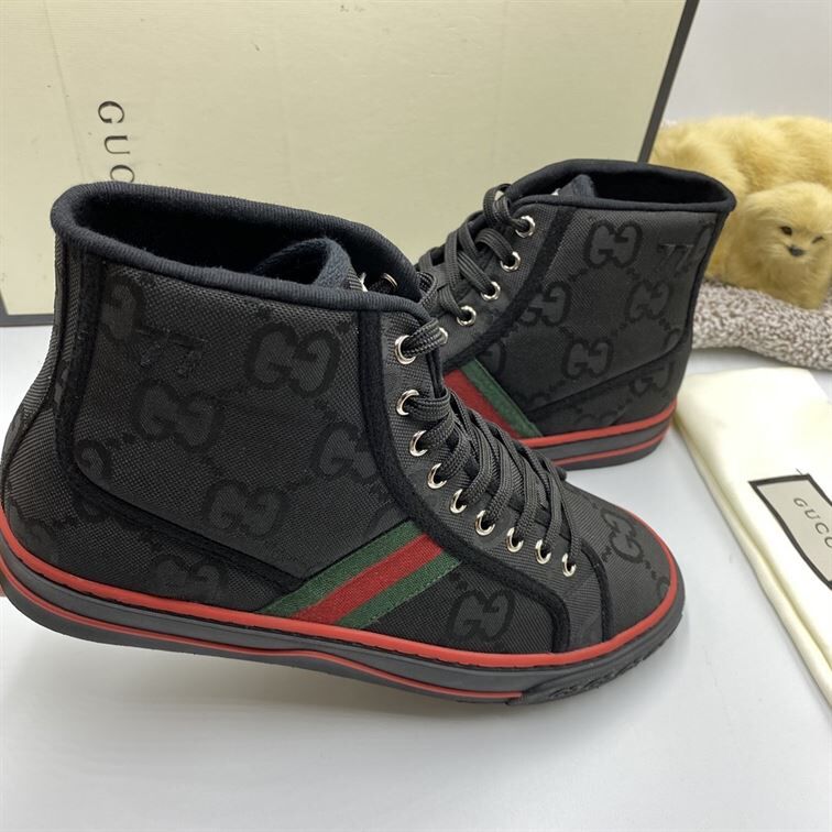 GUCCI OFF THE GRID HIGH TOP BLACK - GCC047