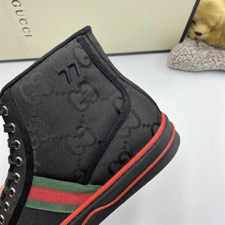 GUCCI OFF THE GRID HIGH TOP BLACK - GCC047