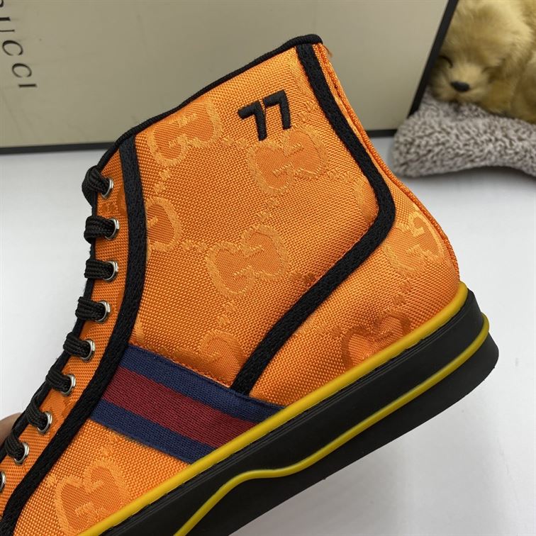 GUCCI OFF THE GRID HIGH TOP ORANGE - GCC049