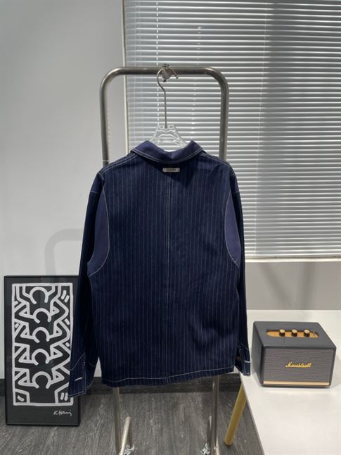 GUCCI PINSTRIPE DENIM JACKET - GCJ042