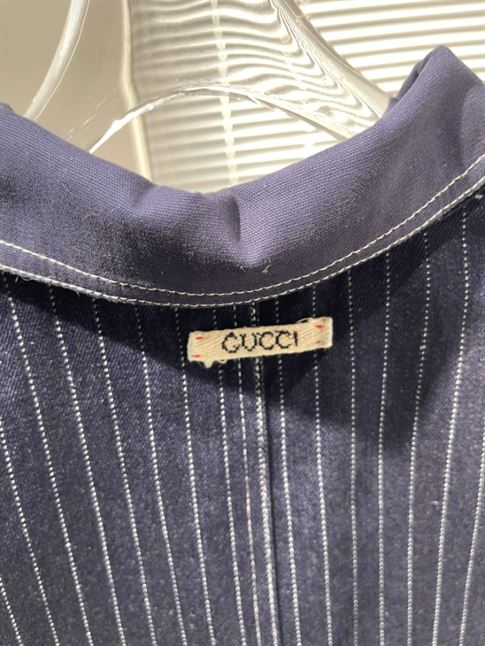 GUCCI PINSTRIPE DENIM JACKET - GCJ042