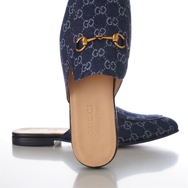 GUCCI PRINCETOWN GG SLIPPERS - GL036
