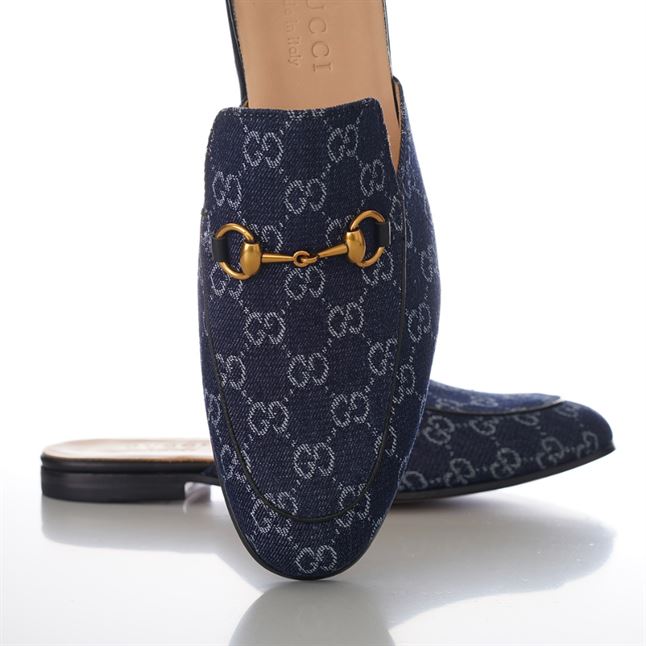 GUCCI PRINCETOWN GG SLIPPERS - GL036