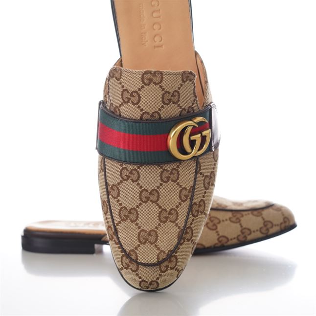 GUCCI PRINCETOWN GG SLIPPERS - GL038
