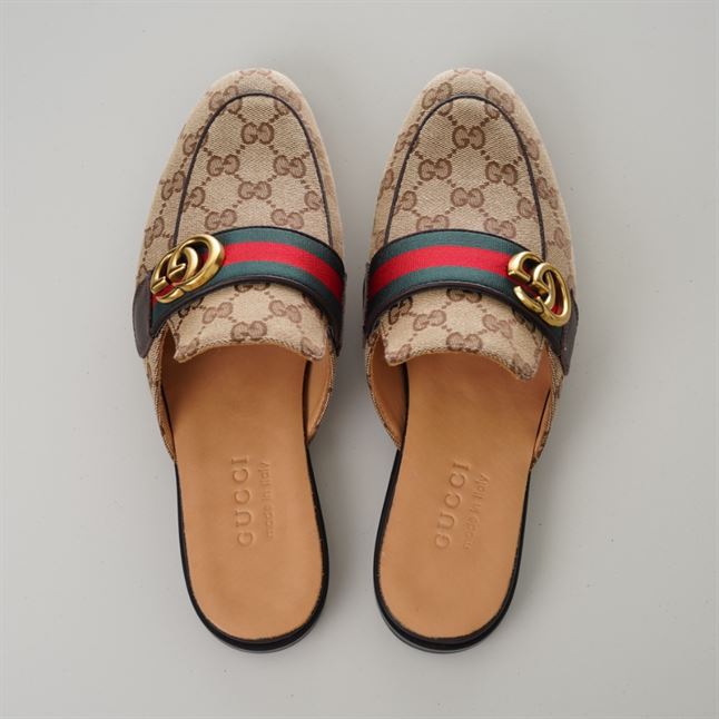 GUCCI PRINCETOWN GG SLIPPERS - GL038
