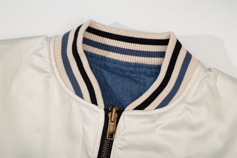 GUCCI REVERSIBLE COTTON BOMBER JACKET - GCJ035