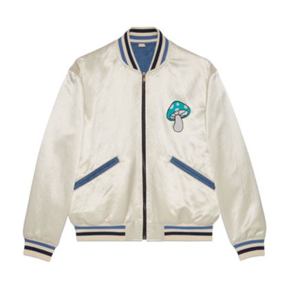 GUCCI REVERSIBLE COTTON BOMBER JACKET - GCJ035