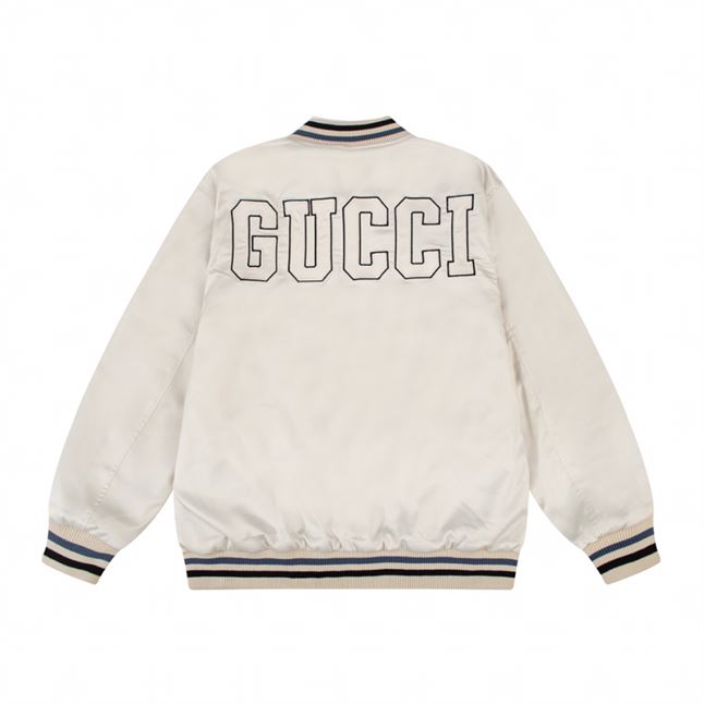GUCCI REVERSIBLE COTTON BOMBER JACKET - GCJ035
