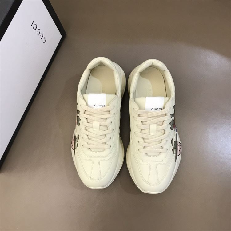 GUCCI RHYTON STRAWBERRY SNEAKERS - GCC018