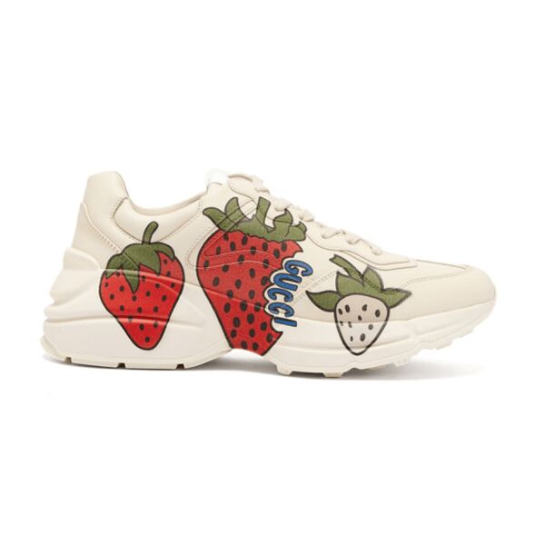 GUCCI RHYTON STRAWBERRY SNEAKERS - GCC018