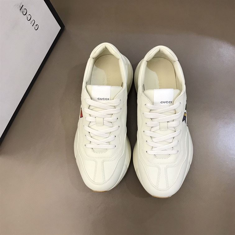 GUCCI RHYTON "WORLDWIDE" FLAG-PRINTED SNEAKER - GCC010