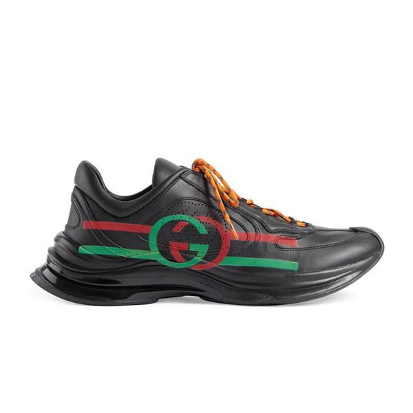 GUCCI RUN SIDE-STRIPE SNEAKERS - GCC095