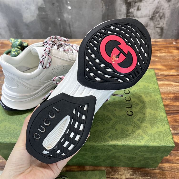 GUCCI RUN SIDE-STRIPE SNEAKERS - GCC096