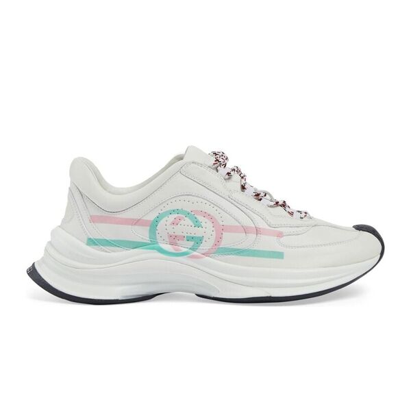 GUCCI RUN SIDE-STRIPE SNEAKERS - GCC097