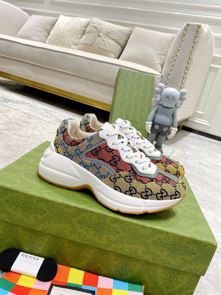GUCCI RYTHON GG MULTICOLOR SNEAKER - GCC100