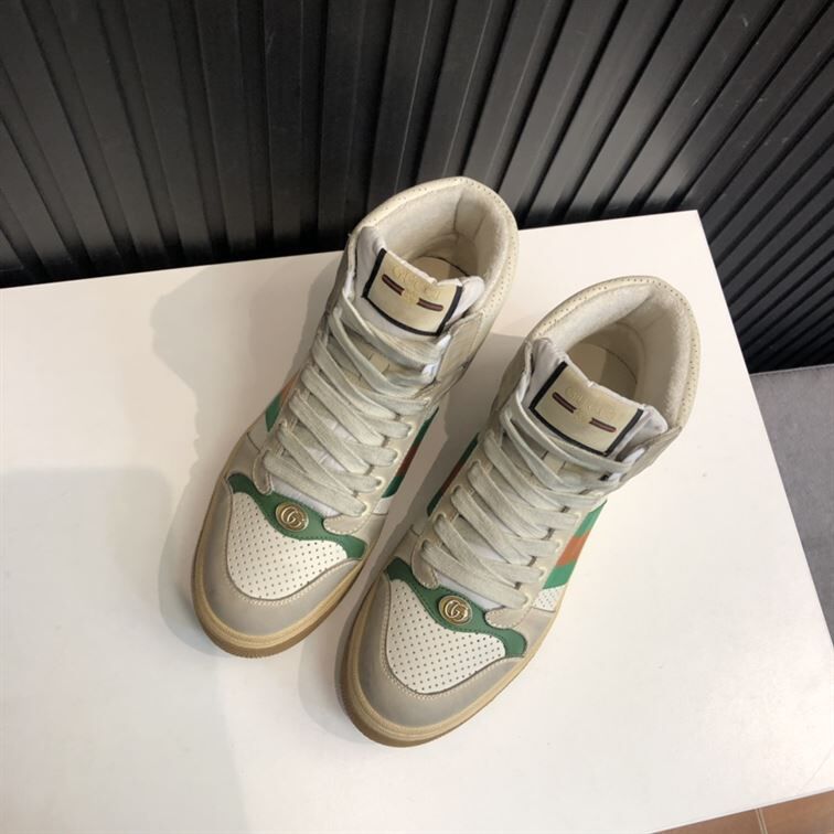 GUCCI SCREENER GG HIGH TOP SNEAKERS - GCC057