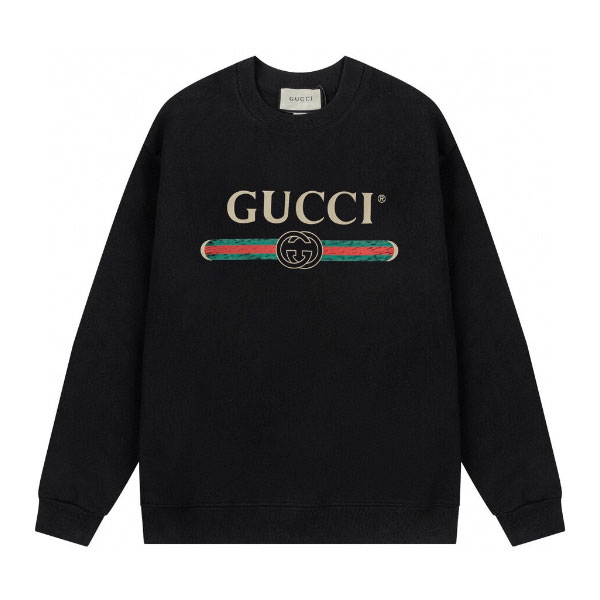 GUCCI SWEATSHIRT WITH GUCCI LOGO - GCK045