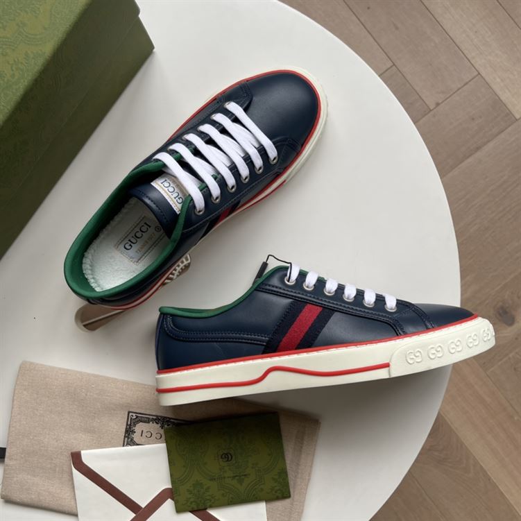 GUCCI TENNIS 1977 SNEAKER BLUE - GCC144