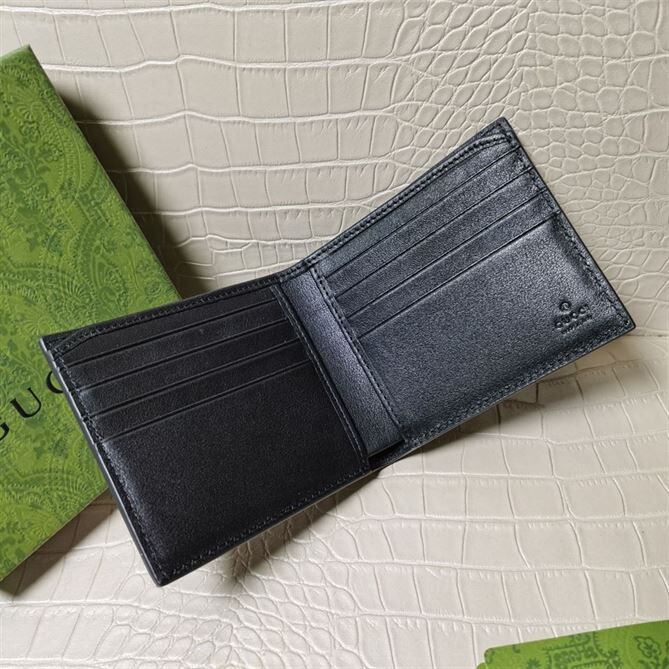 GUCCI TIGER PRINT GG SUPREME WALLET