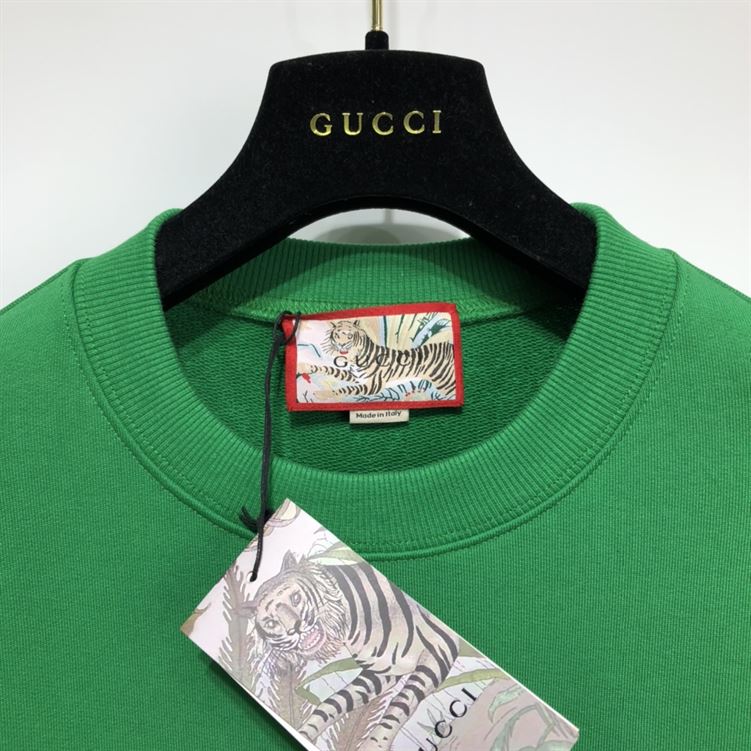 GUCCI TIGER YEAR 2022 SWEATSHIRT IN GREEN - GCK002
