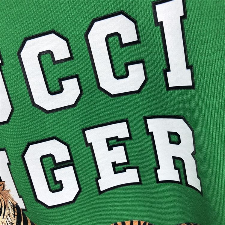 GUCCI TIGER YEAR 2022 SWEATSHIRT IN GREEN - GCK002