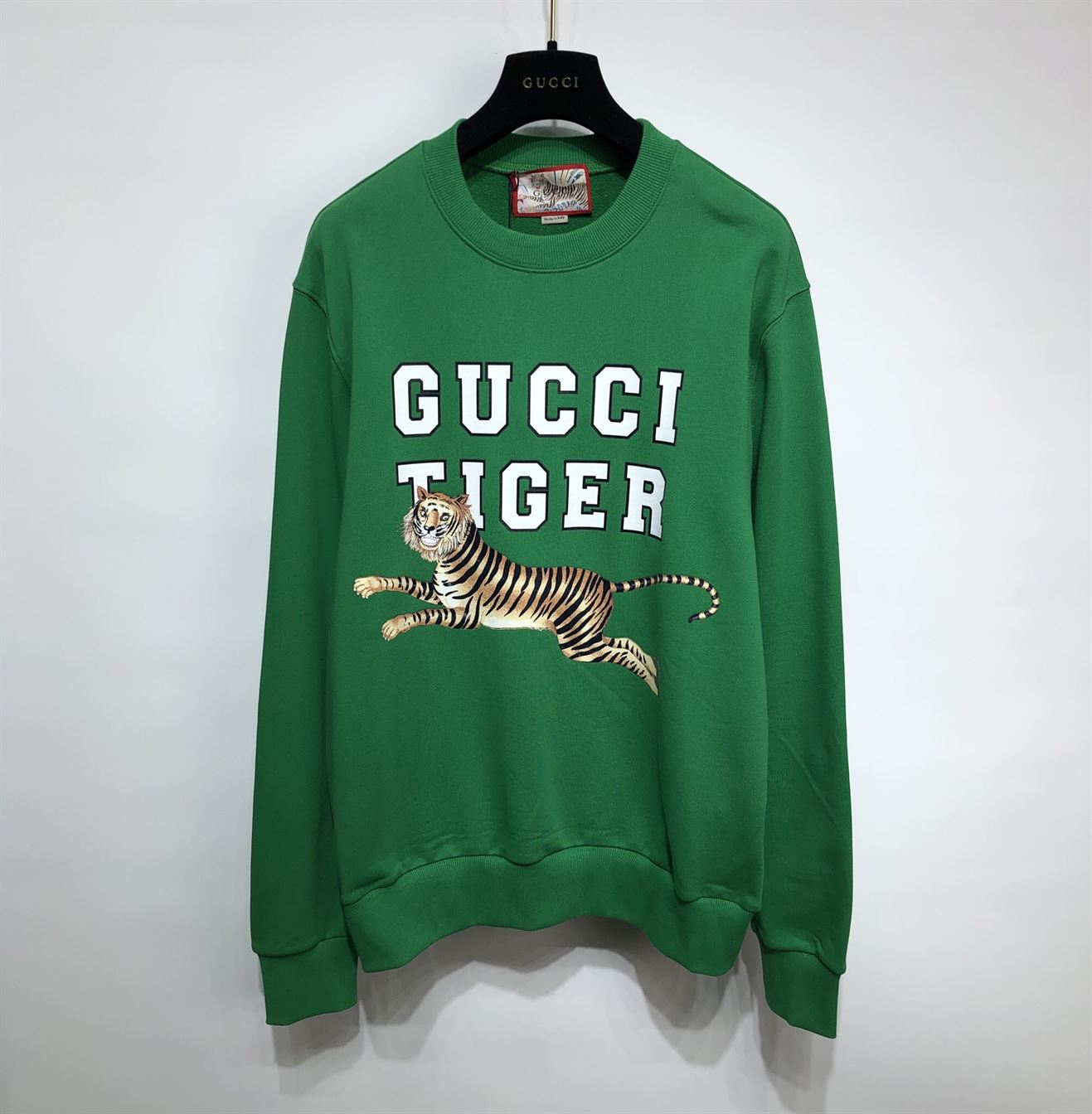 GUCCI TIGER YEAR 2022 SWEATSHIRT IN GREEN - GCK002