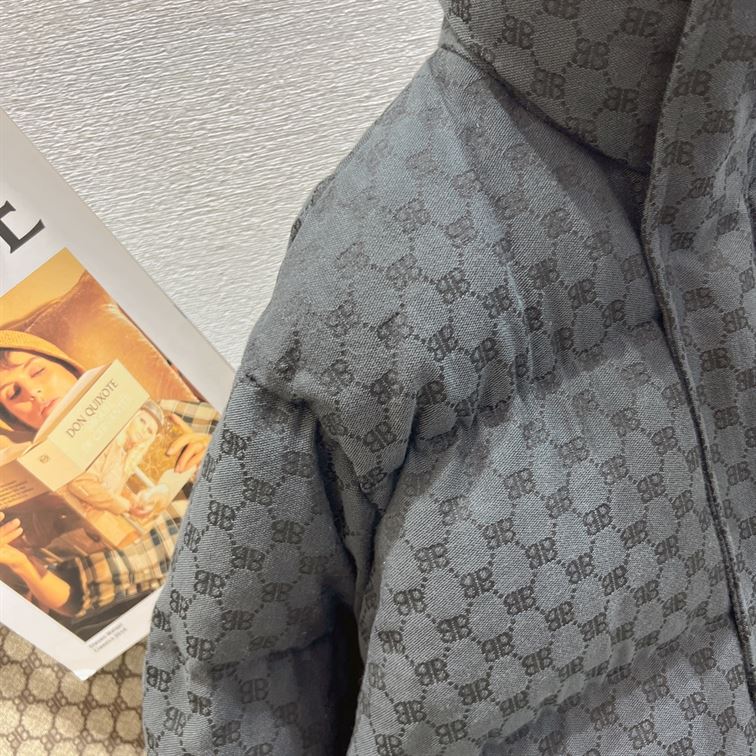 GUCCI X BALENCIAGA THE HACKER PROJECT HACKER BB PUFFER JACKET - GCJ019