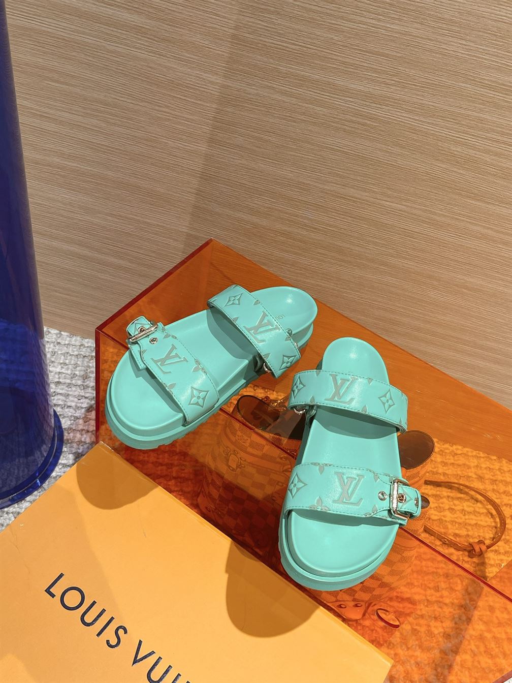 LOUIS VUITTON BOM DIA FLAT COMFORT MULE - LVSD021