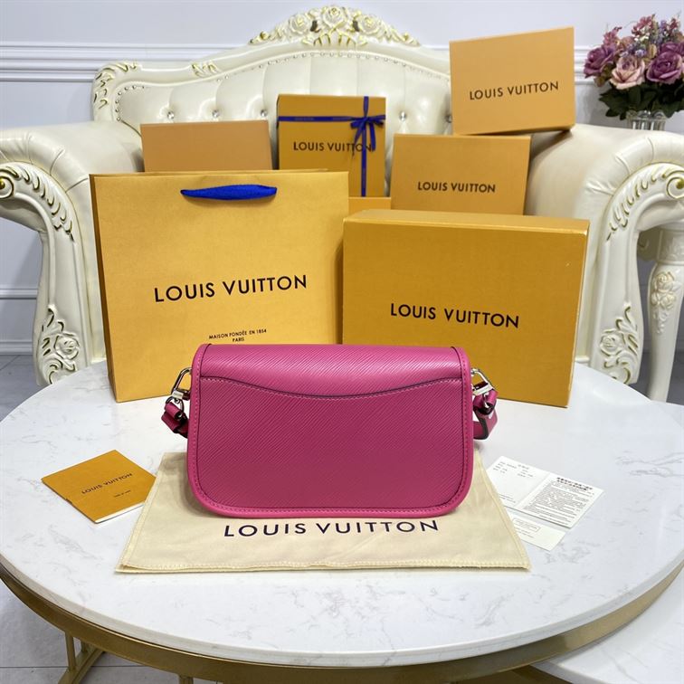 LOUIS VUITTON BUCI EPI LEATHER Pink