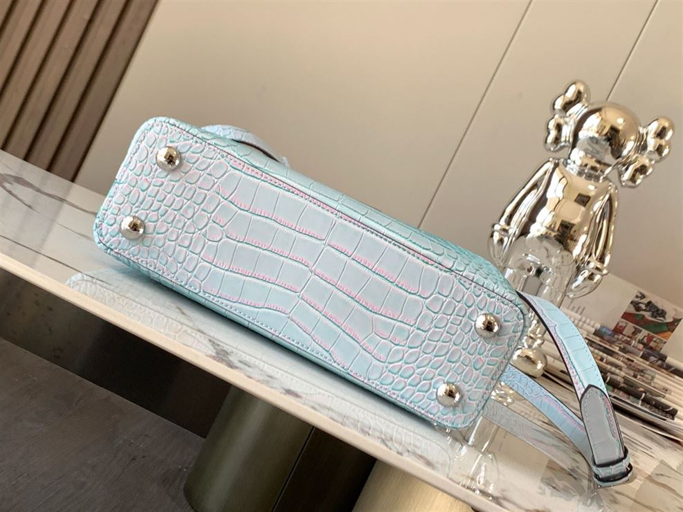 LOUIS VUITTON CAPUCINES BB Light Blue