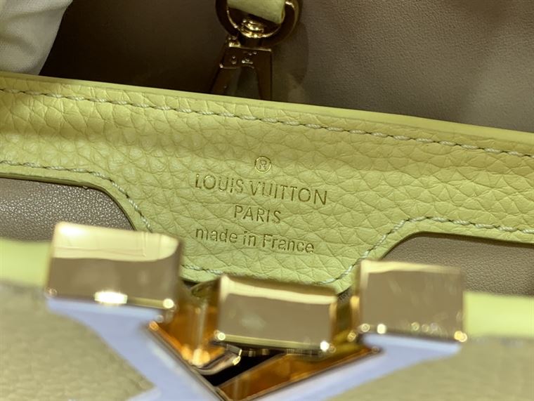 LOUIS VUITTON CAPUCINES BB YELLOW