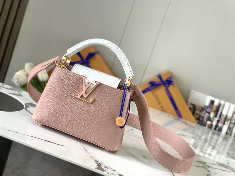 LOUIS VUITTON CAPUCINES MINI Pink
