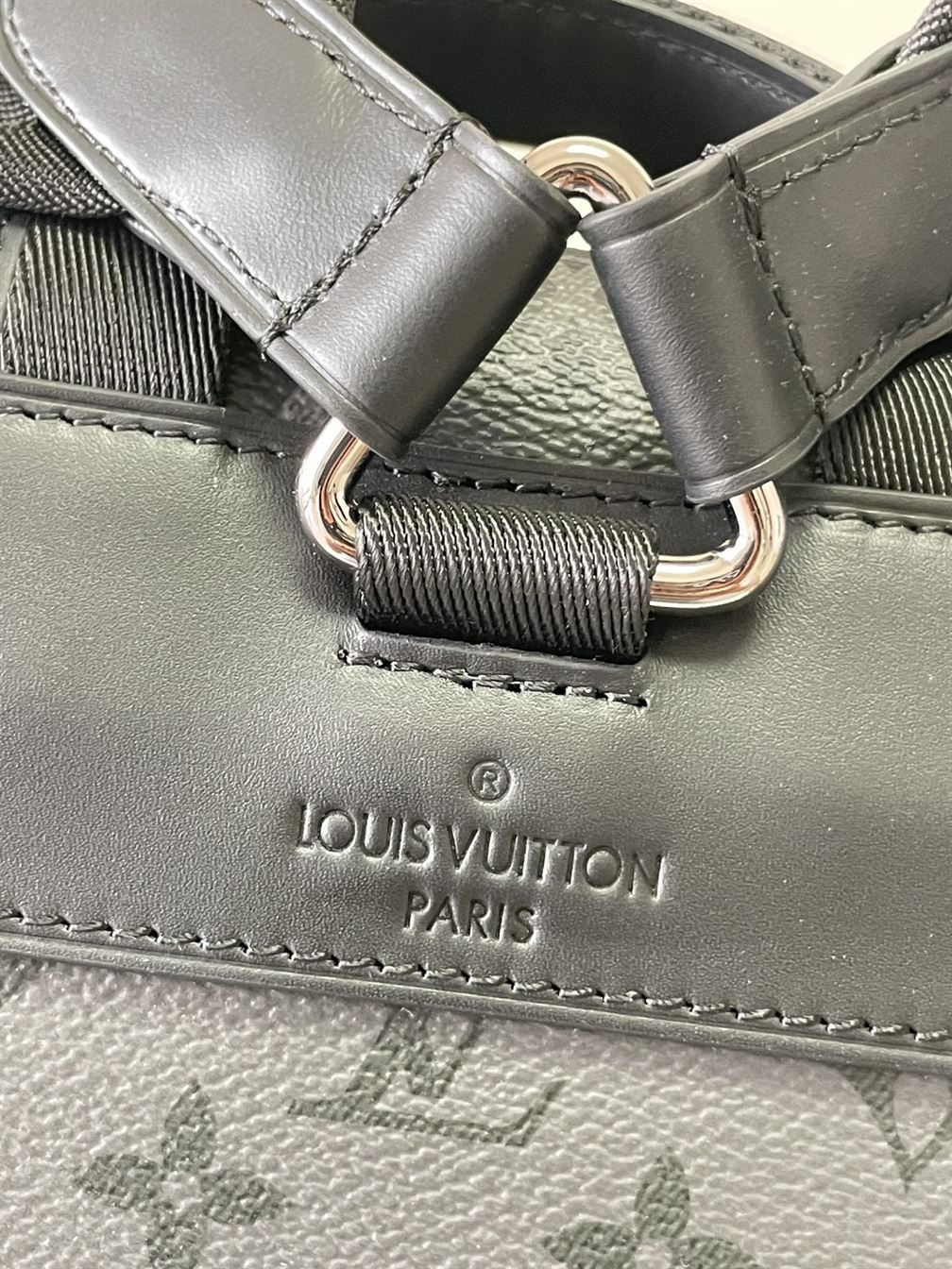 LOUIS VUITTON CHRISTOPHER BACKPACK MONOGRAM ECLIPSE - LVB023
