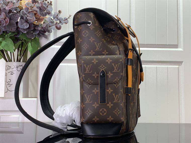 LOUIS VUITTON CHRISTOPHER PM MONOGRAM MACASSAR - LVB054