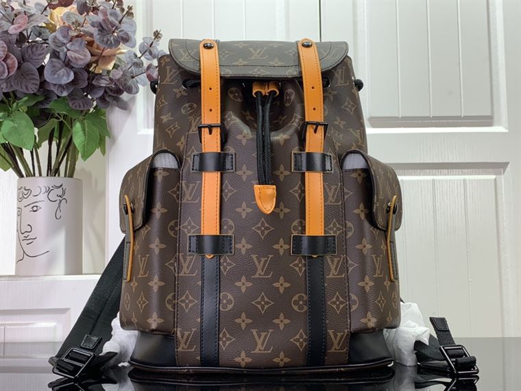 LOUIS VUITTON CHRISTOPHER PM MONOGRAM MACASSAR - LVB054