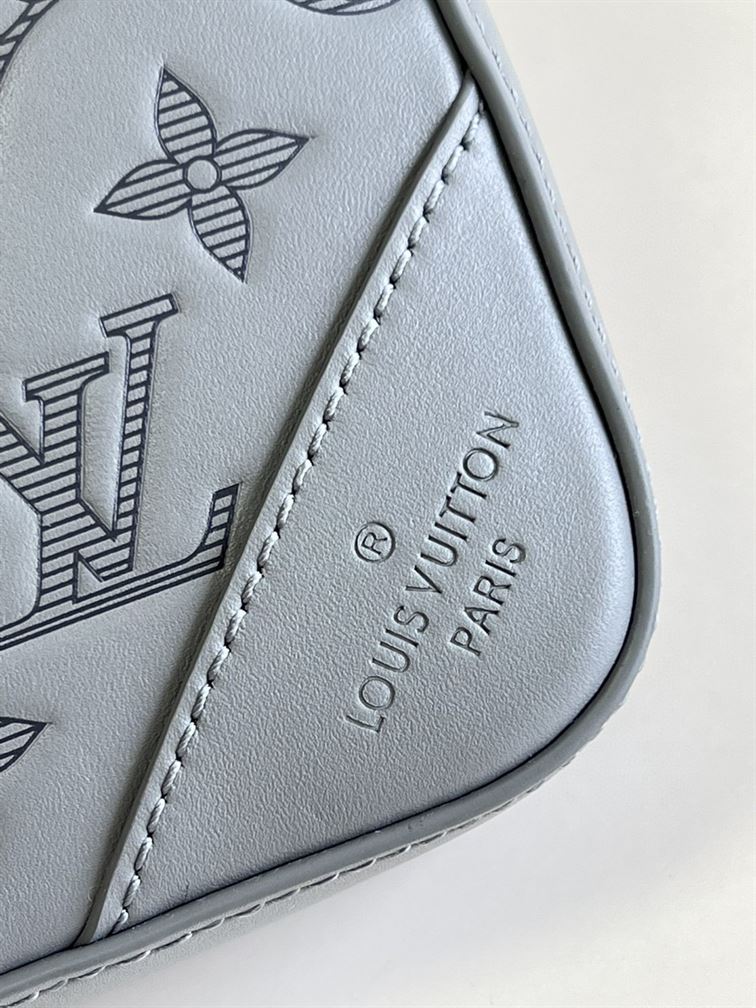 LOUIS VUITTON DUO MESSENGER BAG IN ANTHRACITE GREY - LVB002