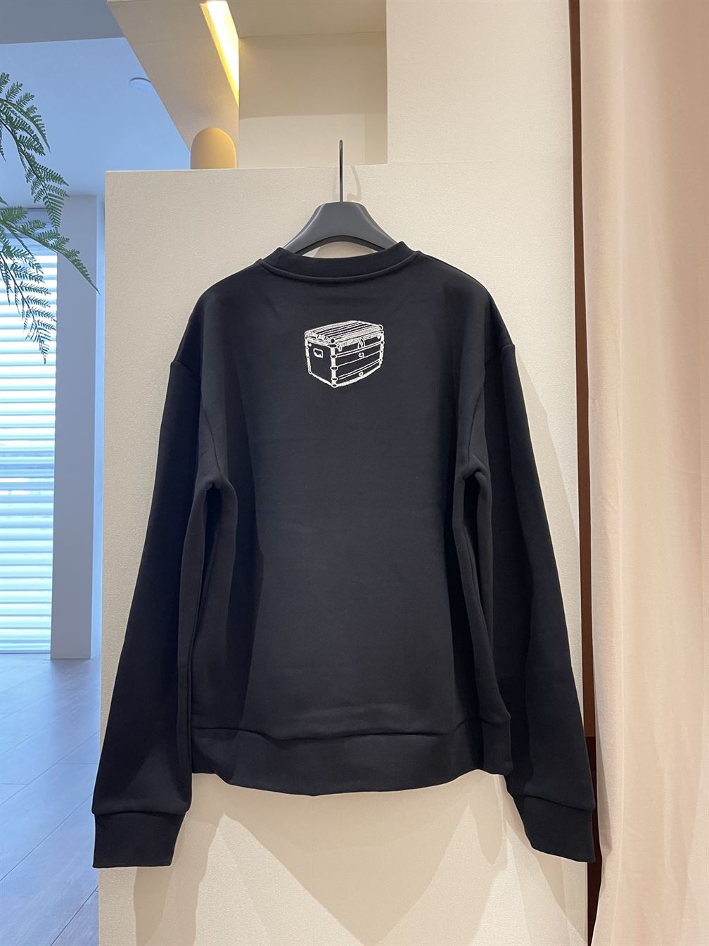 LOUIS VUITTON EMBROIDERED COTTON SWEATSHIRT - LVH048