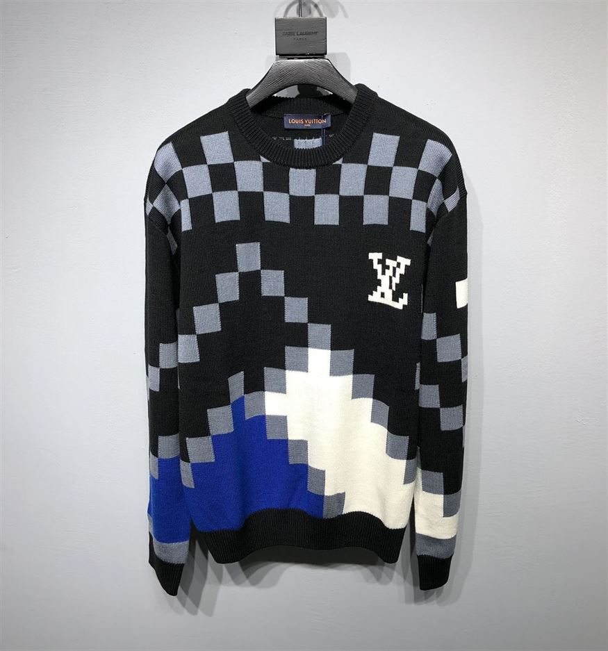 LOUIS VUITTON FAIR ISLE MACRO CREWNECK - LVH029